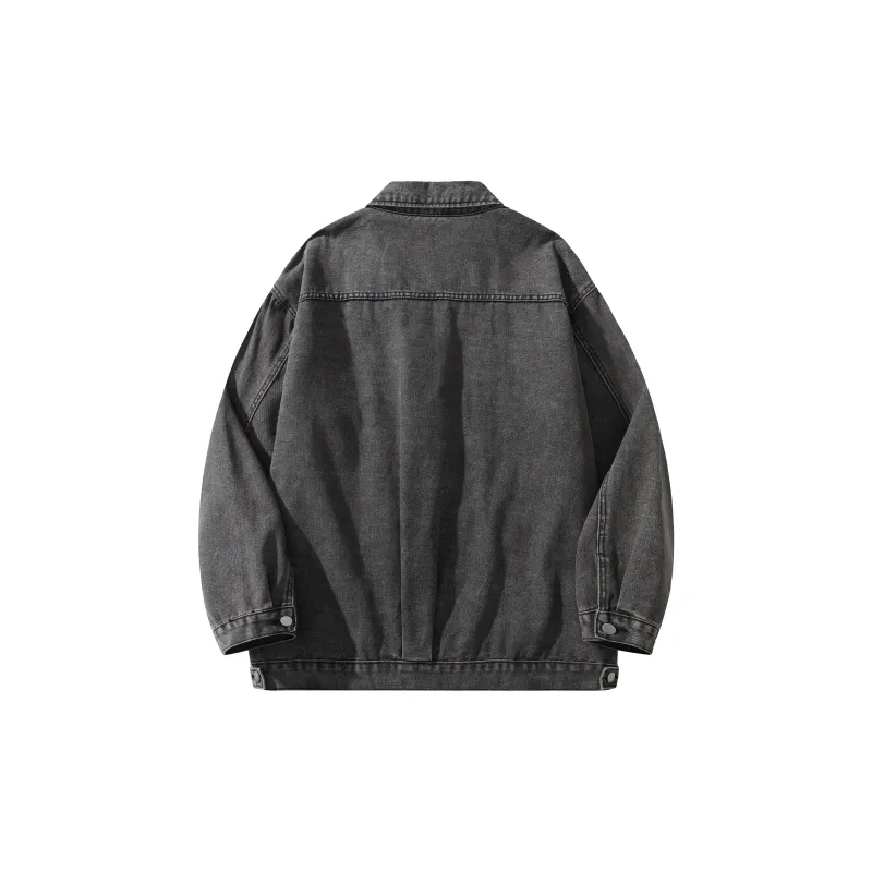 FASTFISH Denim Jackets Unisex-4