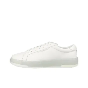 KARL LAGERFELD Kourt III Low Top Skateboard Shoes Men's White