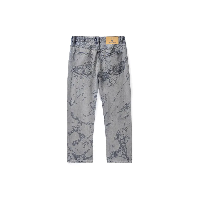 HIPANDA Jeans Men Nostalgic Blue-3