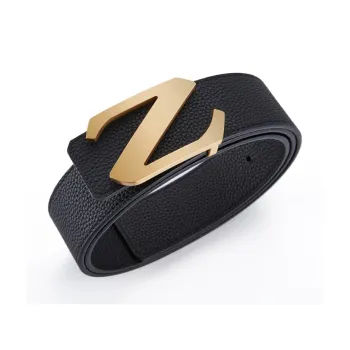 GUSKI Top Grain Cow Leather Belt Husband Elegance Belted Pants Men's Width 3.9cm Gift Box Set