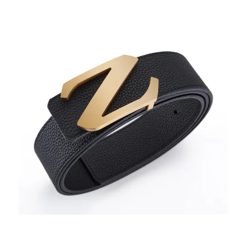 GUSKI Top Grain Cow Leather Belt Husband Elegance Belted Pants Men's Width 3.9cm Gift Box Set