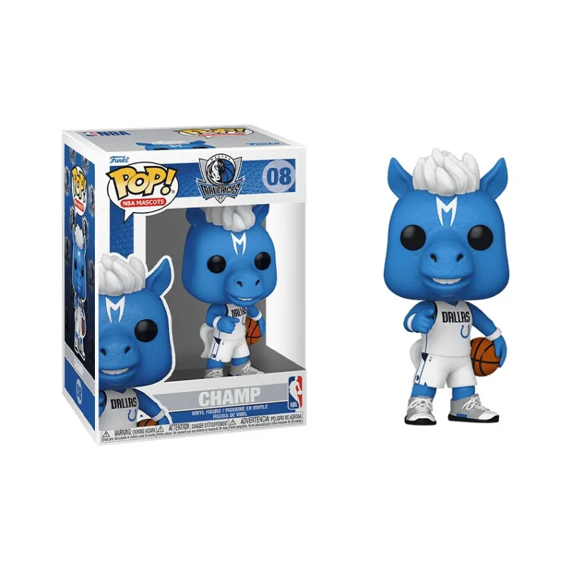 Funko NBA Mascot Dallas Mavericks Champ Chibi Figures-2