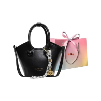 Yalu PU Handbag Shoulder Bag Crossbody Bag Regular Women's Black/White/Pink/White/Brown/Brown