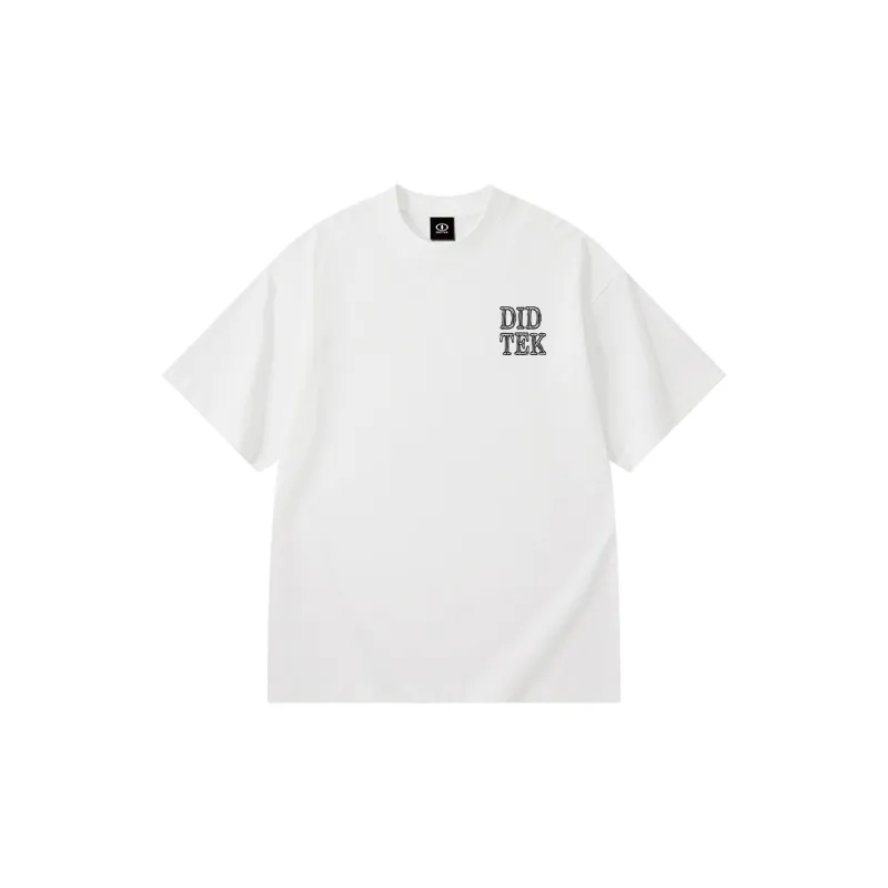 DIDTEK Drop Shoulder Sleeve Short Sleeved T Shirts Unisex-1