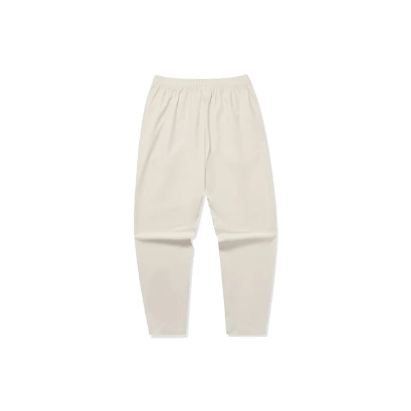 Erke Variety Training Collection Casual Pants Women's Cheese White-1