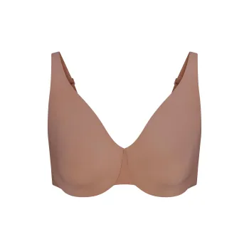 SKIMS SS25 SMOOTHING INTIMATES UNLINED MINIMIZER BRA Bra Women's 1 Pack SIENNA/Ochre