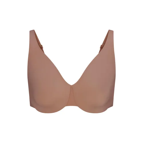 SKIMS SS25 SMOOTHING INTIMATES UNLINED MINIMIZER BRA Bra Women's 1 Pack SIENNA/Ochre