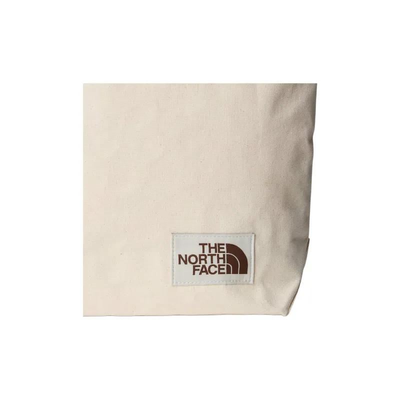 THE NORTH FACE Cotton Tote Bag Shopping Bag Handbag Shoulder Bag Women's Ecru & Green-2