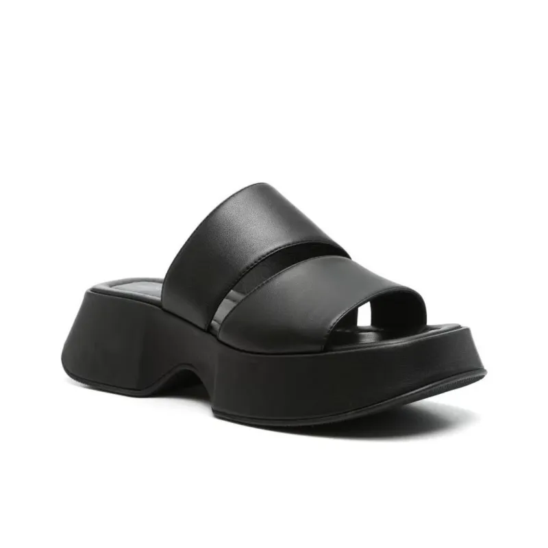 Vic Matie Slip Resistant Slide Slippers Women's Black-2