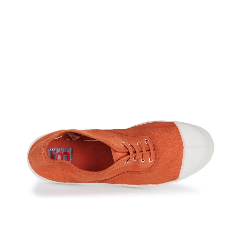 BENSIMON Lacet Low Top Casual Shoes Women's Coral-4