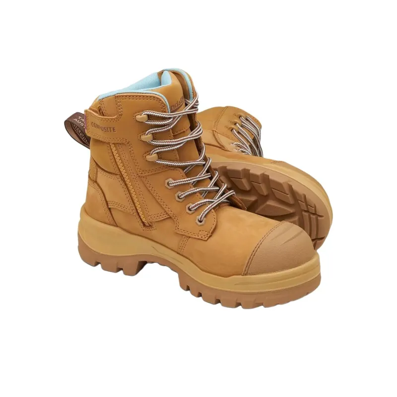 Blundstone Short Outdoor Boots Women's Yellow-3