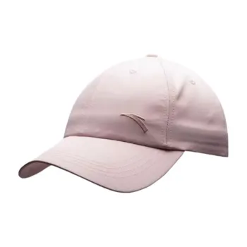 Anta Stretch Twill Baseball Caps Unisex Pink