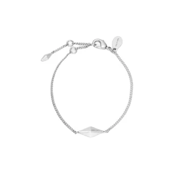 Jimmy Choo Brass Metal Bracelets Women's Silver