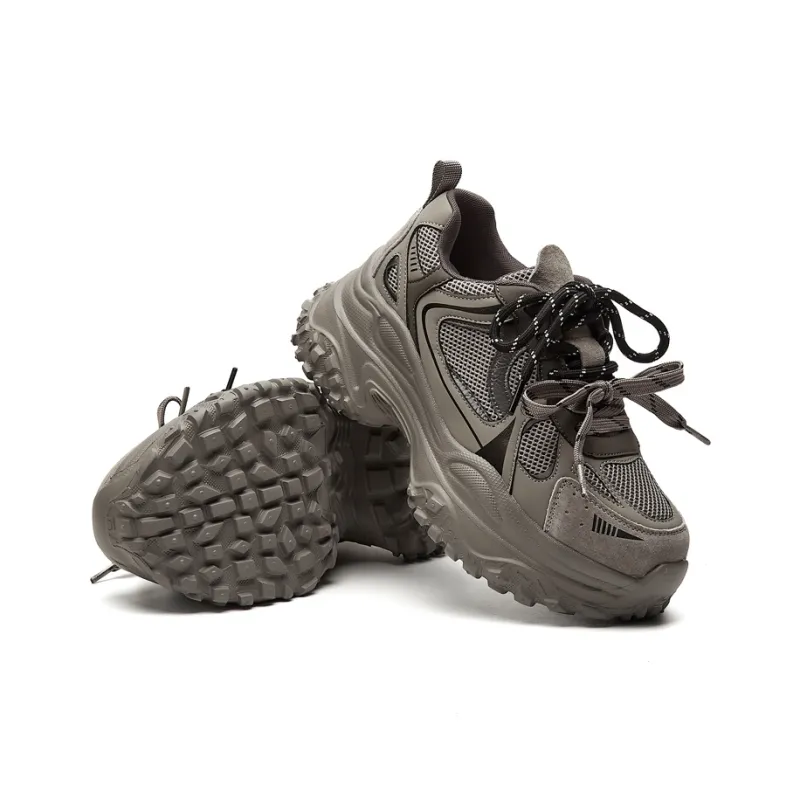 Jerden Smith Breathable Coverage Height Increase Low Top Chunky Sneakers Women's-7