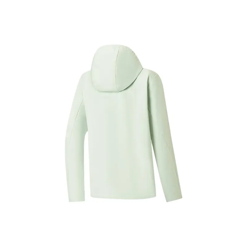 XTEP Variety Training Collection Trench Coat Women's Light Turquoise Green-1