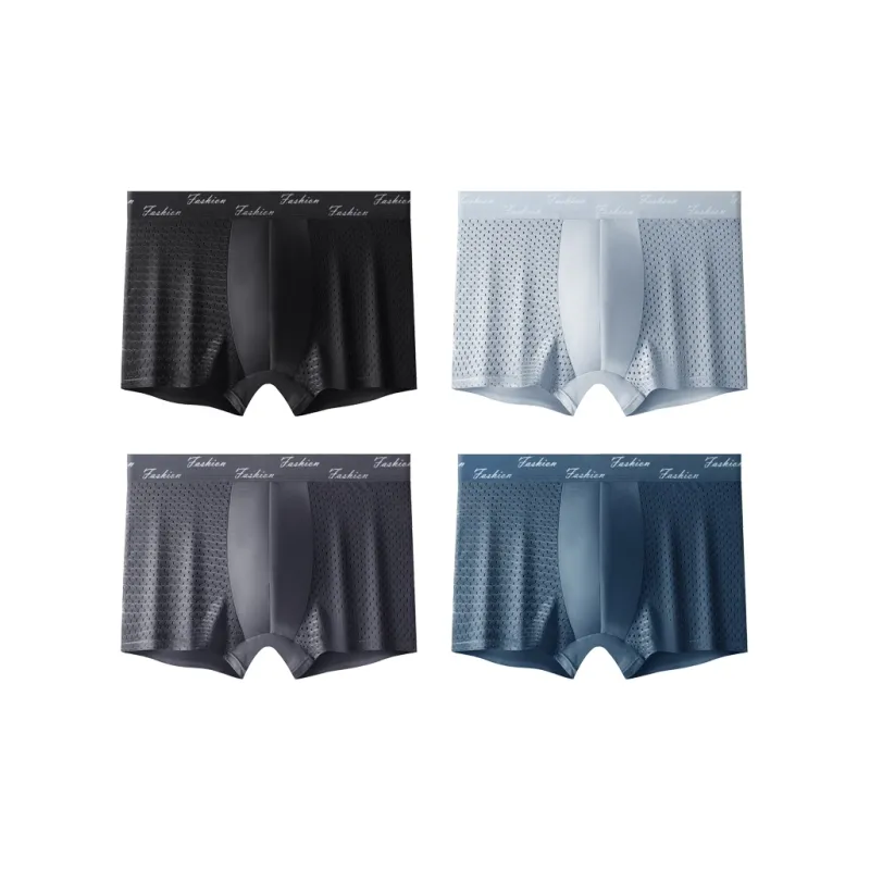 PLANDOO Underpants Men's 4 Pack-9
