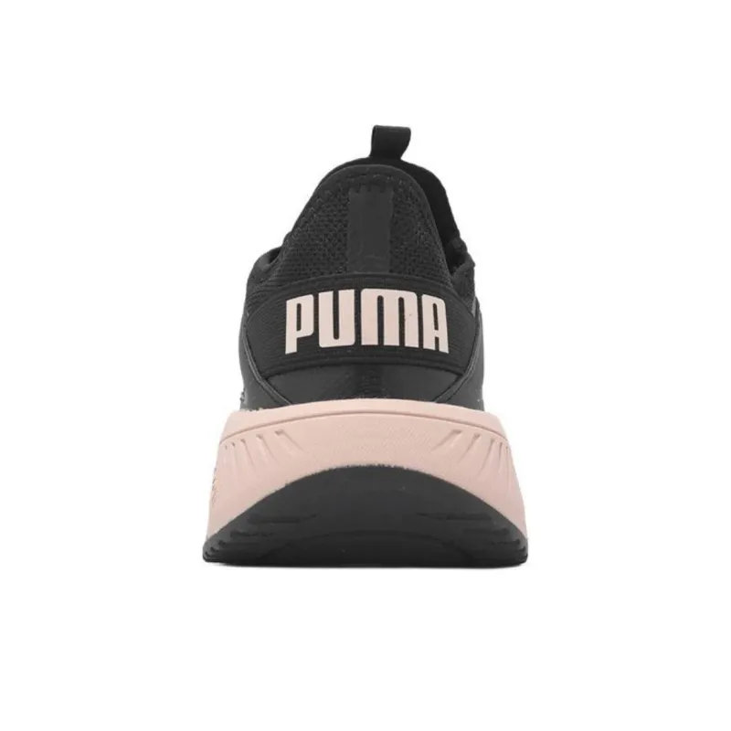 PUMA X-Cell Cushioning Wear-Resistant Low-Top Running Shoes Women's Black Pink-3
