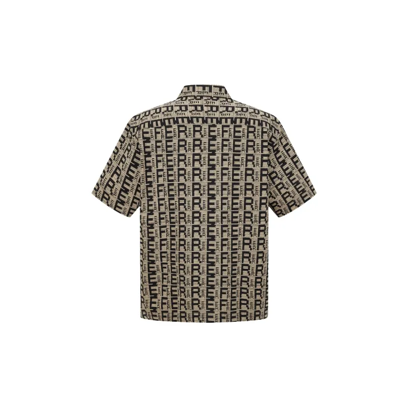 FERRE Shirt Men's Brown With Print-1