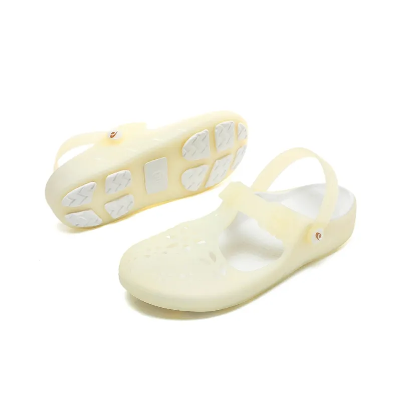 JSWEI Slip Resistant Odor Resistant Abrasion Resistant Wrap toe Slippers Women's-11
