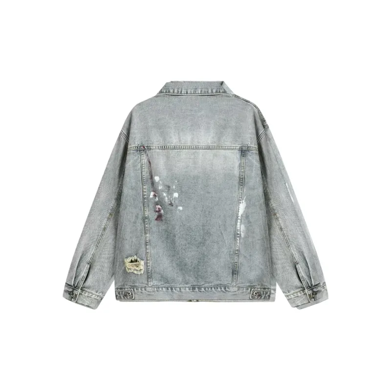 FORCEPULR Denim Jackets Unisex Blue-1