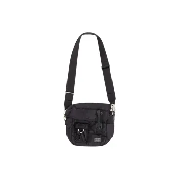 COMME Des GARCONS HOMME PLUS Nylon Shoulder Bag Men's Black