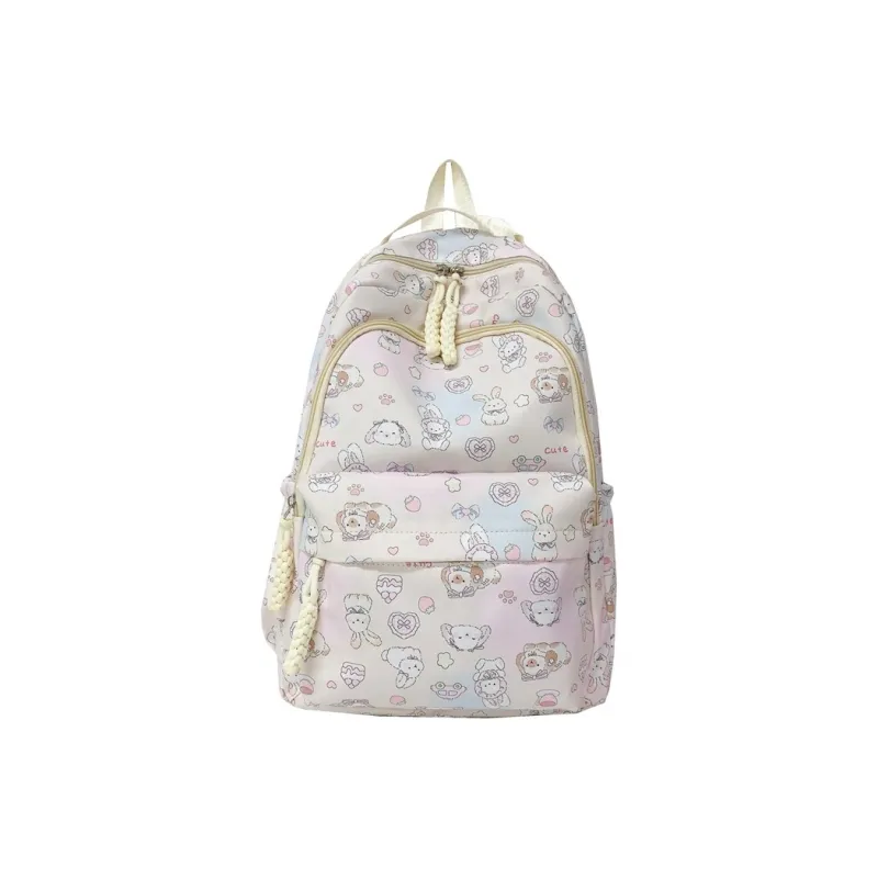Parker Bear Polyester Backpack Unisex Multicolor-7