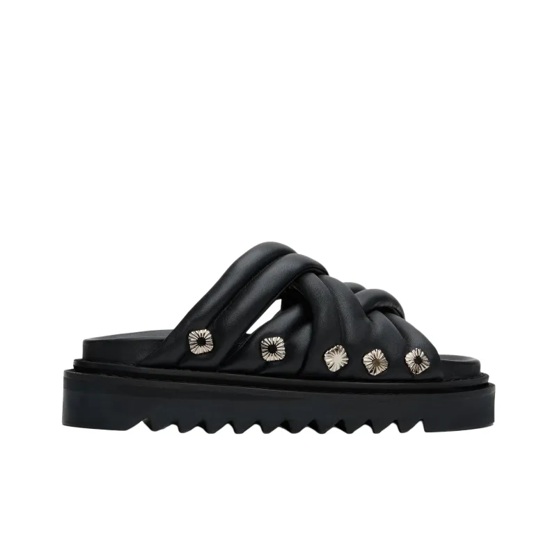 TOGA VIRILIS Slide Slippers Men's Black-1