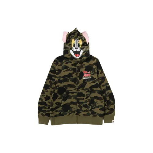A BATHING APE 1st Camo One Point Full Zip Hoodie