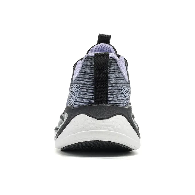 Warrior Cushioned Slip-Resistant Breathable Low-Top Casual Running Shoes Women's Gothic Purple-3
