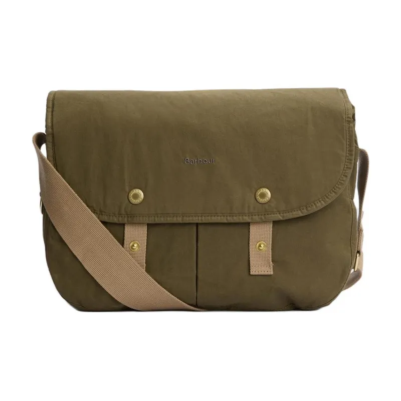 BARBOUR Cotton Shoulder Bag Crossbody Bag Men's Dark Green-0