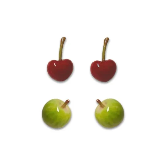 LuluCanaan Glass Stud Earrings Women's-10