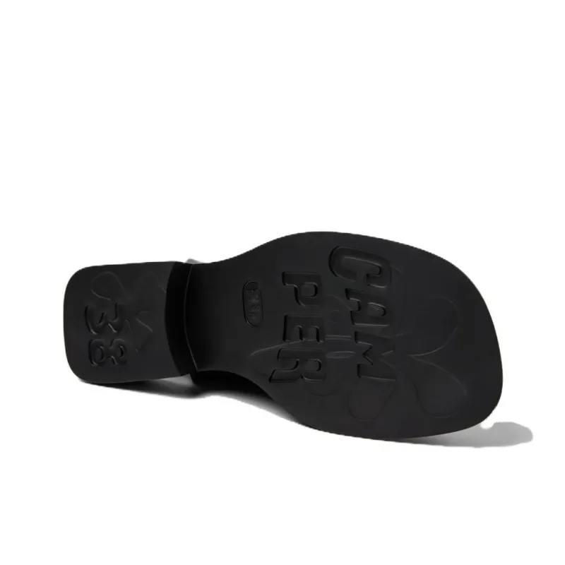 CAMPER Dana Chunky Heel High Heels 3.1cm Women's Black-4