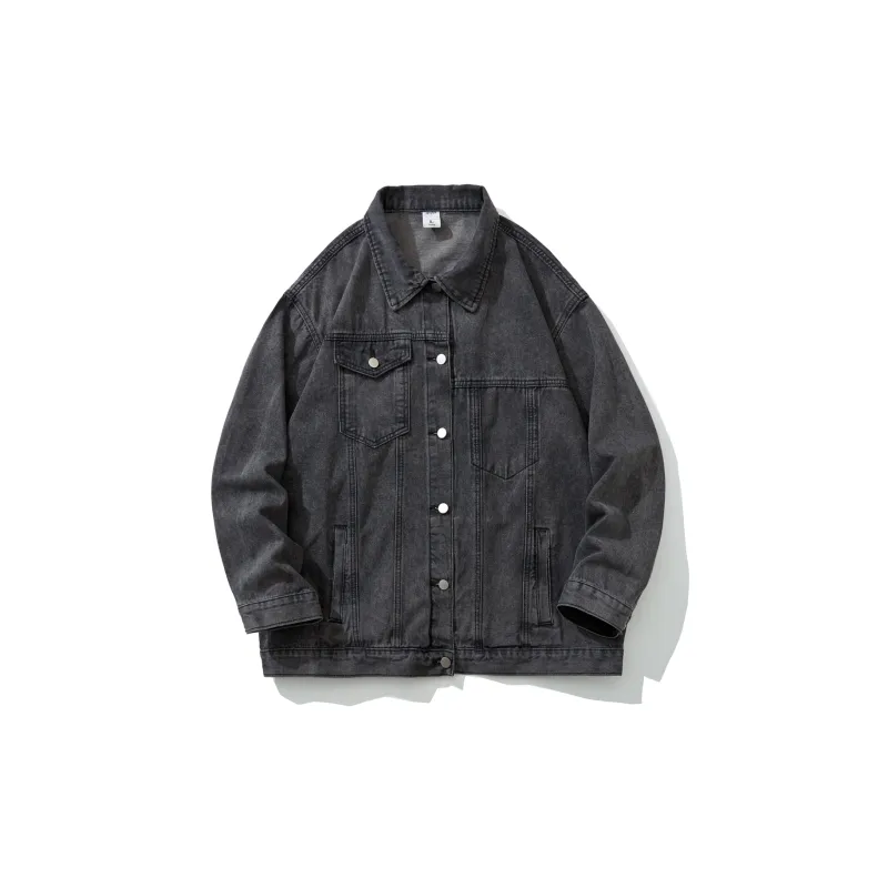 TESTUNG Denim Jackets Unisex-12