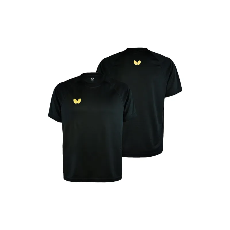 Butterfly T-Shirts Unisex Black-4
