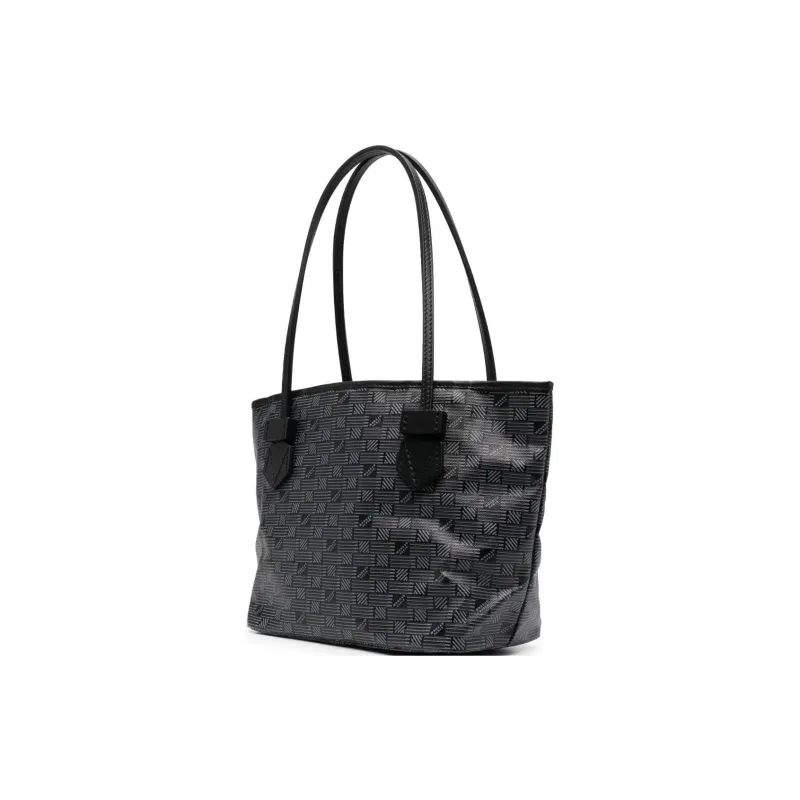 MOREAU Calfskin Tote Bag Shopping Bag Shoulder Bags Women's Black-1
