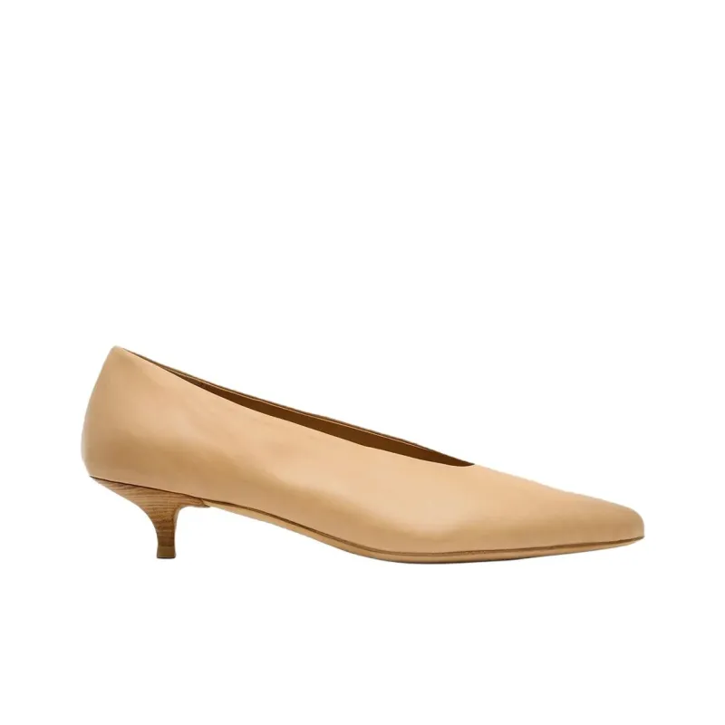 Marsèll Longiforma Slim Heel High Heels Women's Beige-1