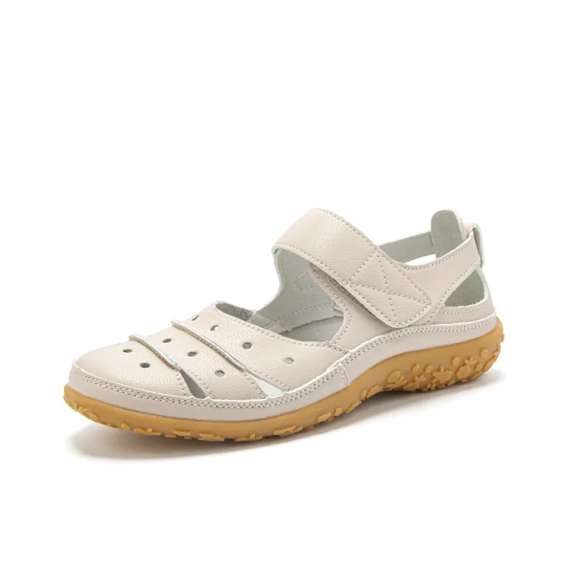 Reivanti Casual Single Shoes 2cm Women's Beige-0