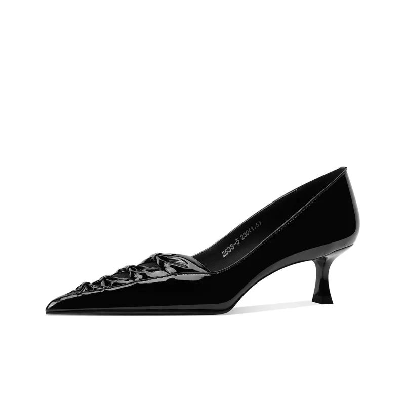 Shesrim Flared Heel High Heels Women's-3