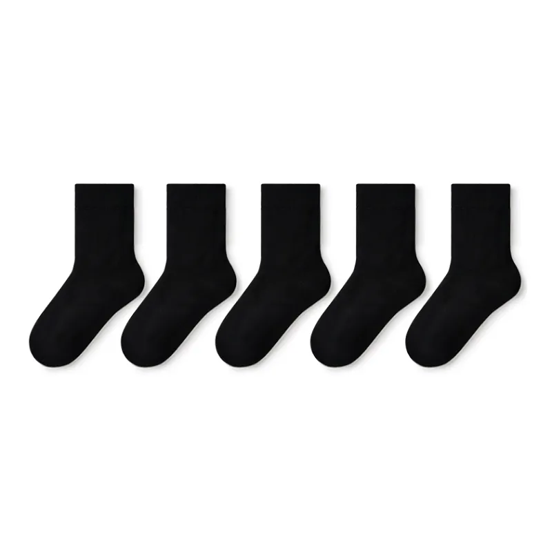 Primeet Mid Calf Socks Unisex 5 Pack-1