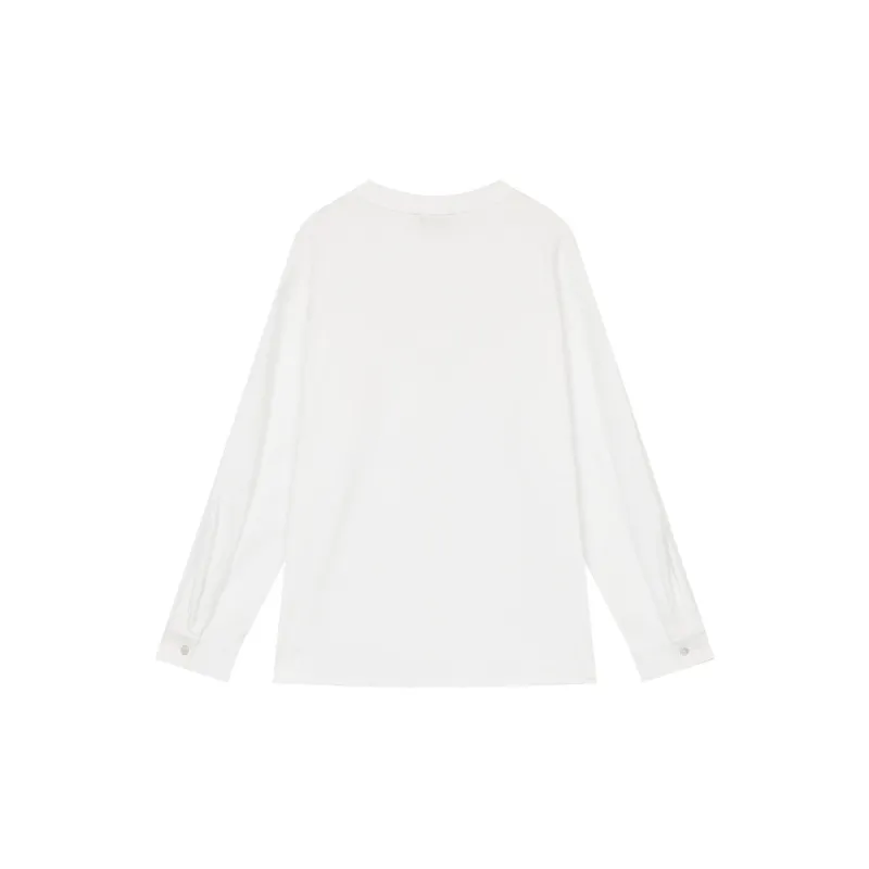 ELF SACK T Shirt Women's Effortless Heart White-1