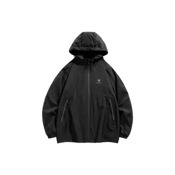 VanCamel Water Resistant Windproof Super Light Windbreaker Jacket Unisex