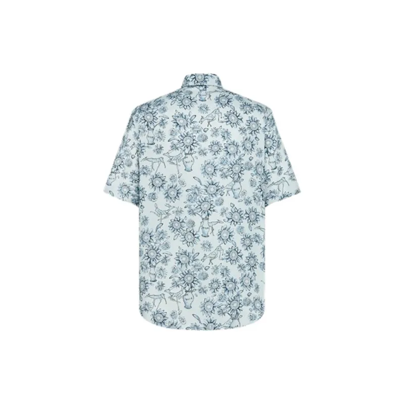 DIOR SS25 Summer Men's Clothing Collection Shirt Men's Gray-1