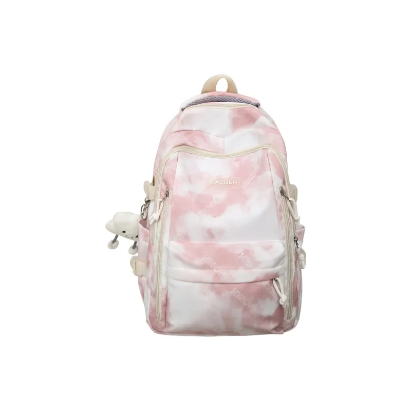 BALANG Nylon Backpack Unisex ÍTica: Black/Pink/Green/Blue-3