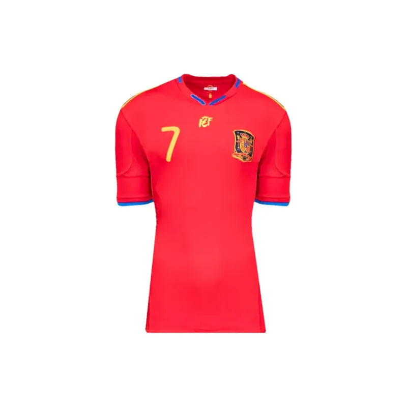 Three For Spanish National Team Jersey Exquisite Mounting, Outer Frame Approx. 65x85cm Unisex-3
