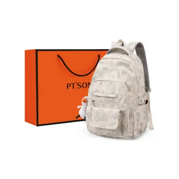 PT'SON Fabric Backpack Women's Multicolor