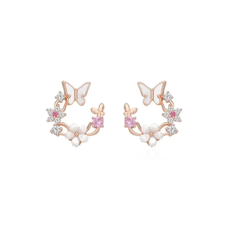 ONEKISS Gold Plated Copper Earrings Women's-0