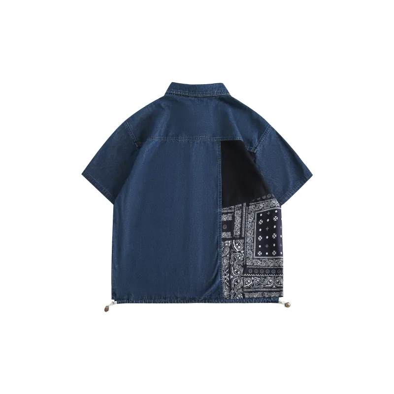 Columtomy Shirt Unisex Denim Blue-1