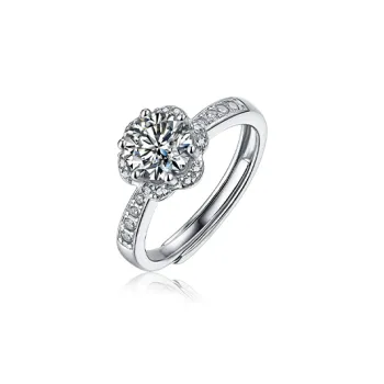 Chongqing Gold Store S925 Silver Rings Women's