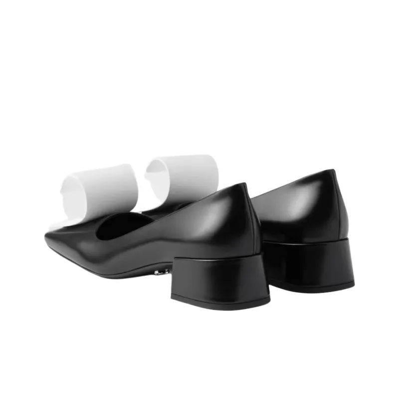 PRADA Loafers 3.5cm Women's Black-3