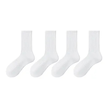 ZEROIN Mid Calf Socks Unisex 4 Pack